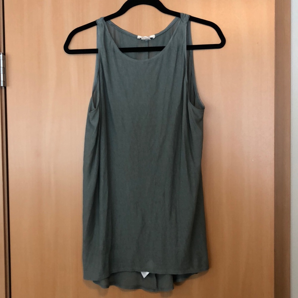Helmut Lang mesh tank top